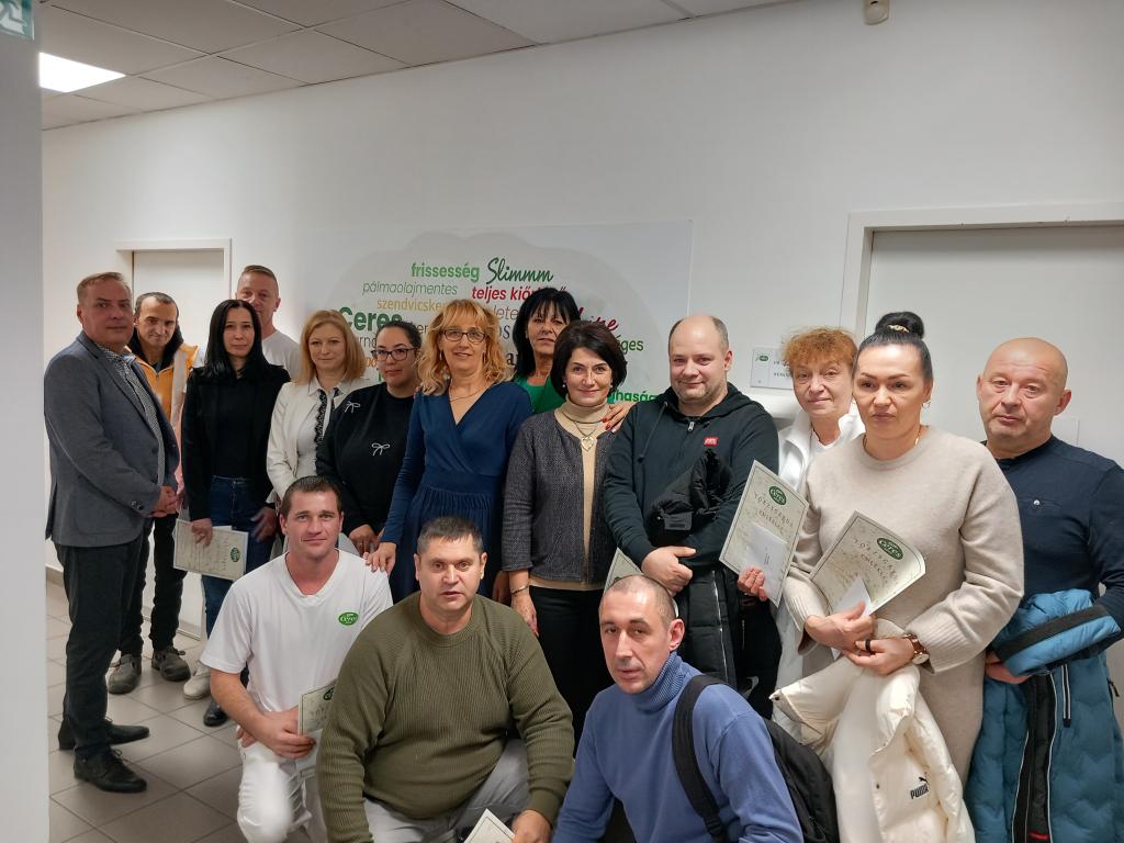 Törzsgárdás munkatársak