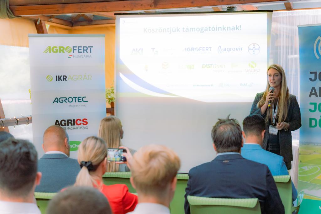 AGRI CS Magyarország Kft.-t Szász Villő Dóra, Case IH termékmenedzser kollégánk