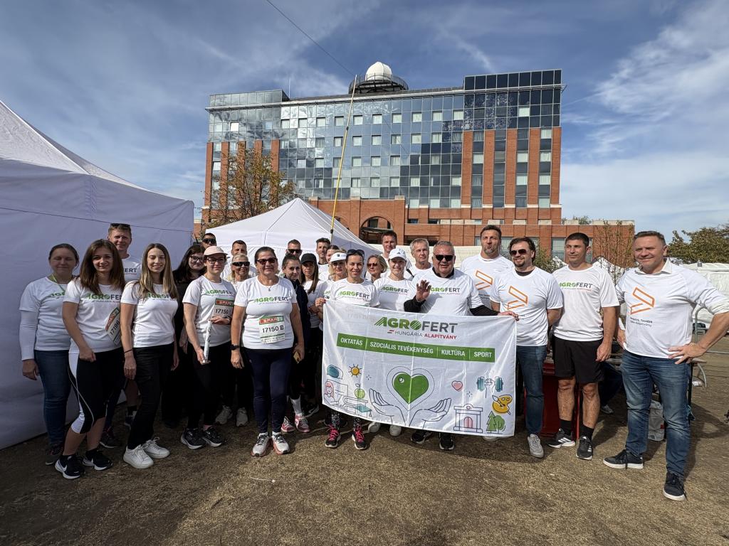 Az AGROFERT-cégcsoportot négy csapat, összesen tizenhárom futó képviselte a 41. Spar Budapest Maratonon.