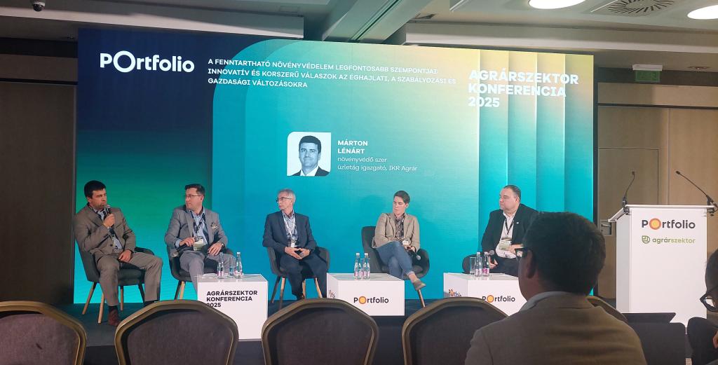 Dr. Márton Lénárd növényvédő szer üzletág igazgató